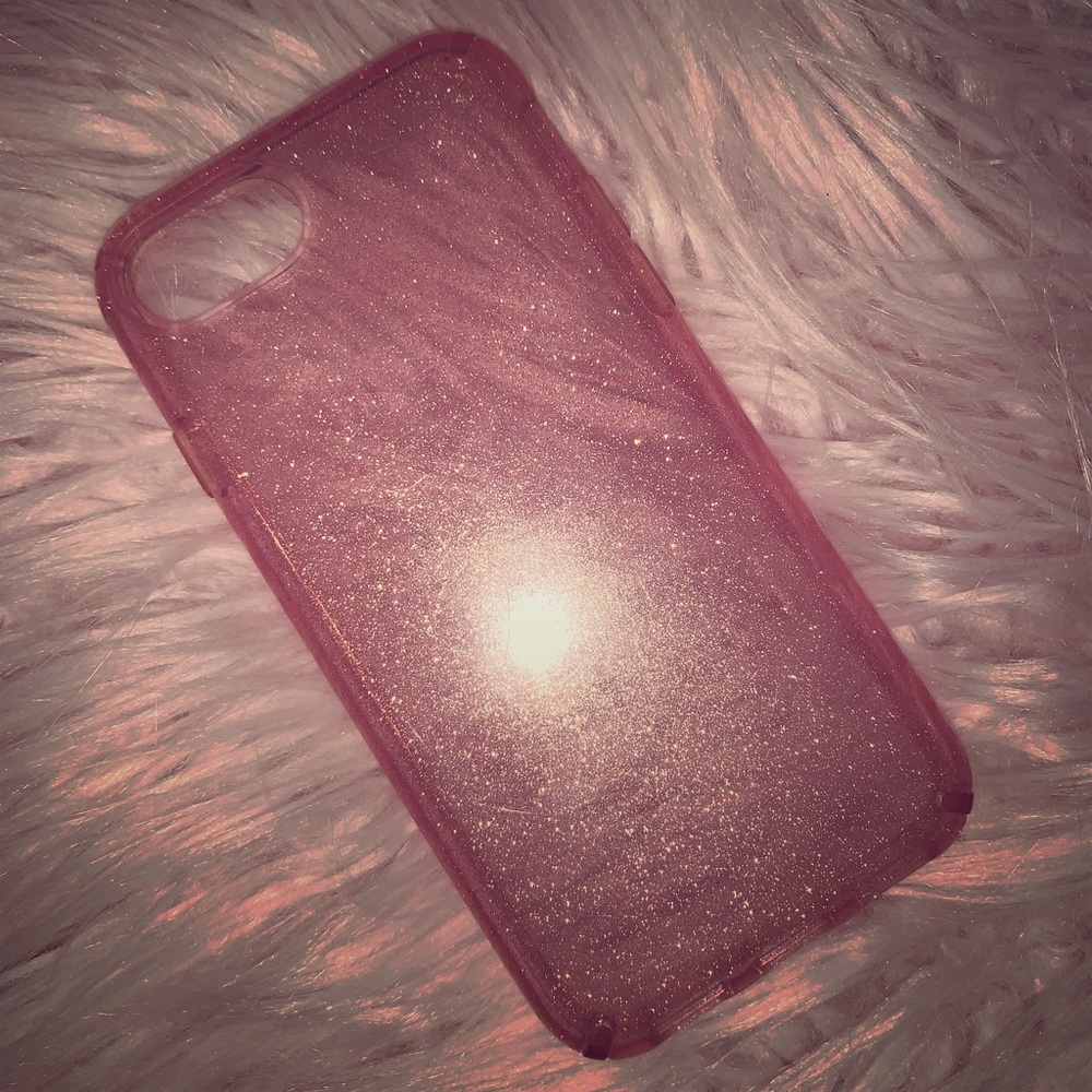 Speck iPhone 7/8 pink sparkly phone case